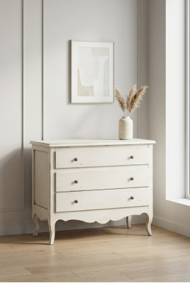 Mueble italiano estilo blanco cómoda aparador muebles de diseñador madera nuevo.