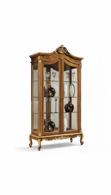 Armario de vidrio vitrina Muebles gabinete de madera Vitrinas de lujo armario de madera Nuevo