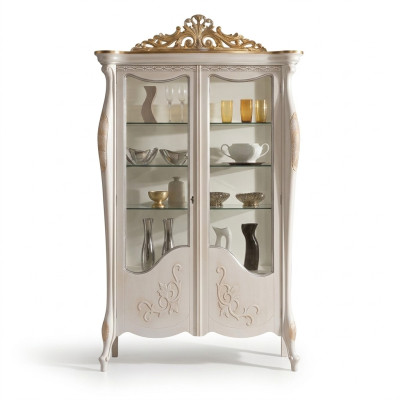 Vitrina de cristal armario vitrina sala de estar de madera aparador Muebles italianos