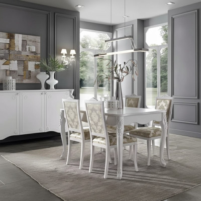 Juego completo de comedor - mesa 4 sillas conjunto de comedor de madera mesa 5 piezas nuevo