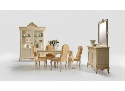 Mesa de comedor 4 x sillas Conjunto de comedor Grupo de comedor de madera de 8 piezas. Conjunto de mobiliario