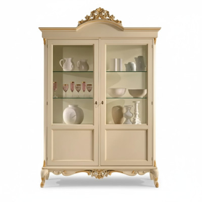 Diseño de mueble de madera Gabinete Vitrina Gabinetes Estilo italiano Muebles Aparador