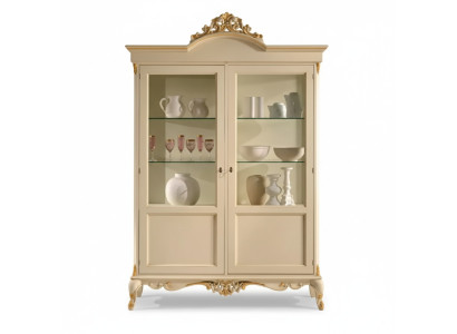 Diseño de mueble de madera Gabinete Vitrina Gabinetes Estilo italiano Muebles Aparador