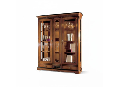 Muebles de lujo para el salón italiano, vitrina, armario, estilo clásico, nuevo