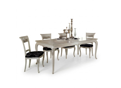 Conjunto de comedor Mesa de comedor 4 sillas Juego de mesa Grupo de mesa de 5 piezas completo