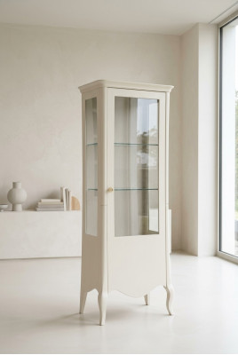 Vitrina aparador lujo armario armario blanco madera diseño muebles nuevos