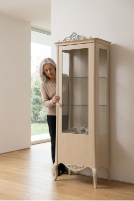Vitrina Armario Gabinete Muebles de salón Aparador Muebles italianos Madera