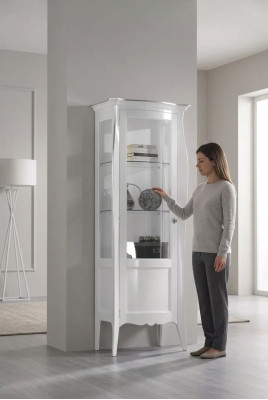 Vitrina de diseñador Mueble de aparador Armarios Diseño Muebles italianos Armario de lujo Madera