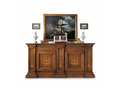 Mueble de salón de diseño de lujo nuevo en marrón, mueble de madera nuevo