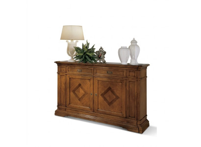 Muebles de lujo en madera italiana estilo cómoda aparador marrón nuevo.