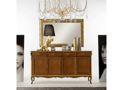 Mueble de estilo italiano Aparador Armario Marrón Diseñador Comoda Nuevo