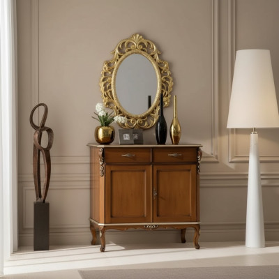 Vitrina Muebles de estilo italiano de madera Cómoda Armario Nuevo de diseñador