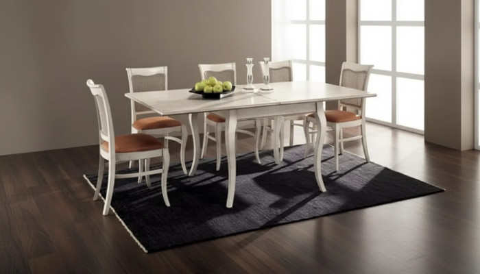 Mesa de comedor Grupo de 4 sillas Conjunto de comedor Conjuntos de sillas Juego de mesa Nuevo de 5 piezas.