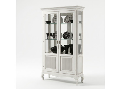 Vitrine Aparador Vitrinas Lujo Vidrio Armario Madera Diseño Muebles Italia