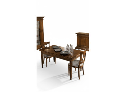 Conjunto de comedor completo 4 sillas mesa de comedor marrón grupo de comedor 5 piezas