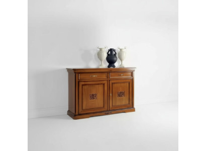 Lujo Aparador de madera Mueble de salón Armario Marrón Cómoda Nuevo