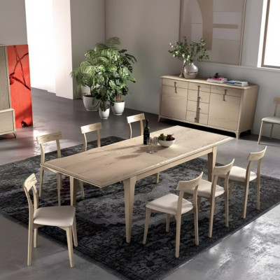 Juego de comedor mesa de comedor 6 sillas Conjunto mesa grupo de comedor 7 piezas Mesa comedor.
