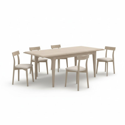 Juego de comedor mesa de comedor 6 sillas Conjunto mesa grupo de comedor 7 piezas Mesa comedor.