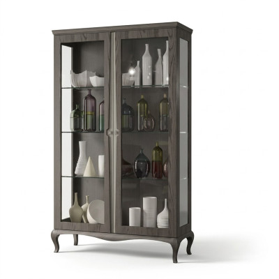 Vitrina Aparador Muebles de madera Armarios Muebles Sala de estar Aparador de vidrio Armario