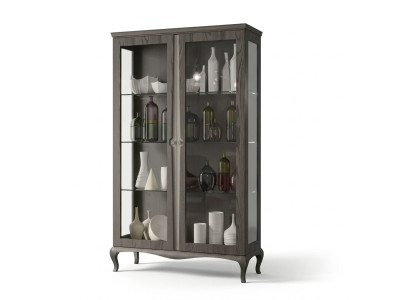 Vitrina Aparador Muebles de madera Armarios Muebles Sala de estar Aparador de vidrio Armario