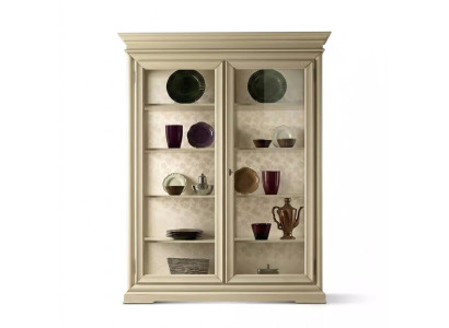 Vitrina de lujo de madera, armario de diseñador, vitrinas, armarios de salón nuevos.