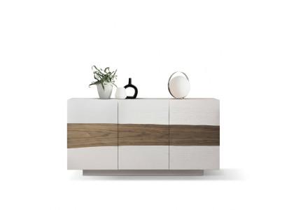 Aparador de madera blanco moderno para salón muebles cómodas nuevo