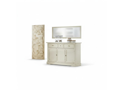 Cómoda de lujo de madera armario estantería muebles armario Italia