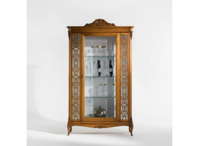 Vitrina Muebles de lujo italianos Vitrinas Aparador Armario de vidrio Diseño