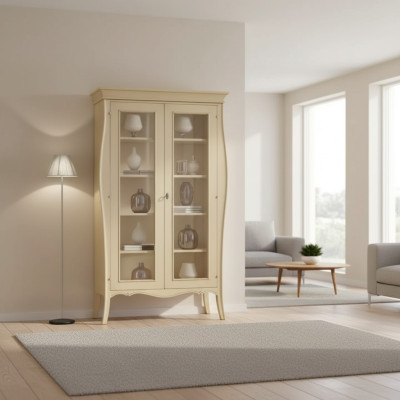 Mueble vitrina italiano armario armario de visualización diseño sala de estar nuevo
