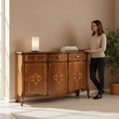 Diseño de cómoda de lujo de madera Aparador Armario Muebles de sala Armarios Nuevo