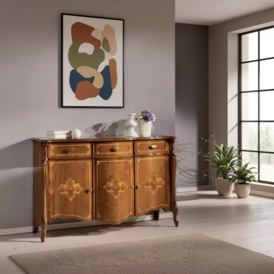 Diseño de cómoda de lujo de madera Aparador Armario Muebles de sala Armarios Nuevo