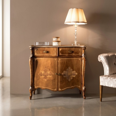 Aparador cómoda marrón armario de lujo estante muebles armario de madera nuevo