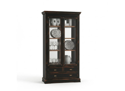Vitrina armario Vitrina de cristal Armarios de lujo Muebles de vitrina Vitrina de vidrio