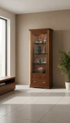 Muebles de diseño de lujo vitrina de madera estilo armario italiano nuevo.