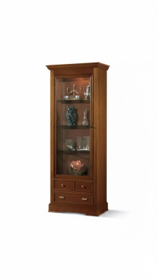 Muebles de diseño de lujo vitrina de madera estilo armario italiano nuevo.