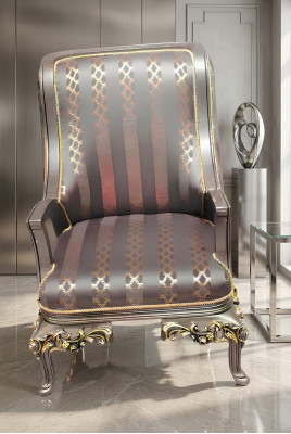 Moderno sillón de alta calidad, muebles de salón, sillón premium, sala de estar, nuevo.