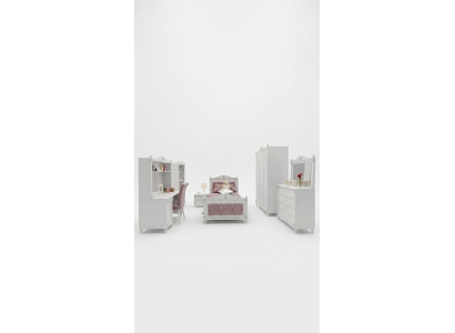 Conjunto completo de dormitorio infantil de diseñador. Conjunto de dormitorio de niños y adolescentes.