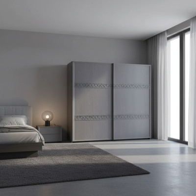 Armario del dormitorio Armario ropero Armario de puertas correderas Armario de lujo Moderno