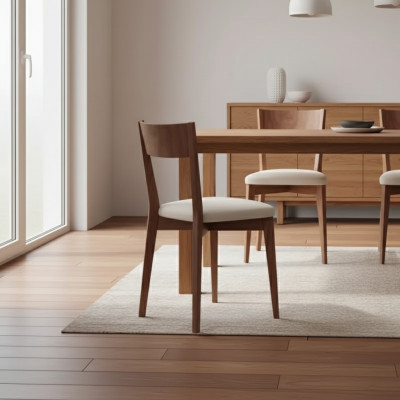 Silla Sillas de comedor Silla de cocina elegante, nueva silla