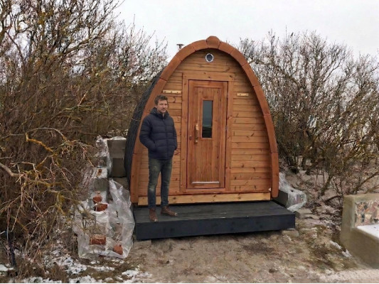 Sauna de madera de jardín Sauna de madera Sauna exterior Saunas Sauna seca 300x240x260