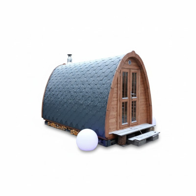 Sauna de madera jardín sauna de madera Saunas al aire libre Sauna seca 350x240x260