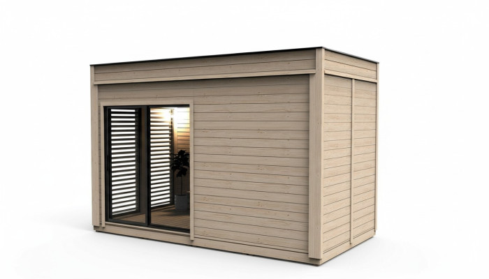 Sauna de madera Sauna seca de madera Woodpro Sauna de jardín Sauna de madera exterior Cabaña de saunas
