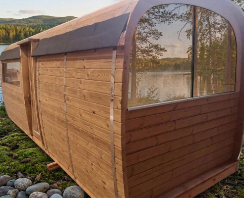Sauna de madera Sauna exterior Madera Pino Casa de sauna Casita de sauna Casa