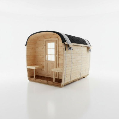 Sauna de madera Sauna seca Sauna de jardín Sauna de madera Saunas exteriores 300x230x270