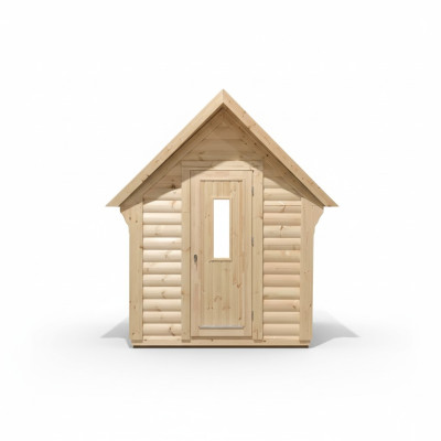 Sauna de madera para jardín, sauna de madera al aire libre, saunas exteriores, sauna seca 220x250x180.