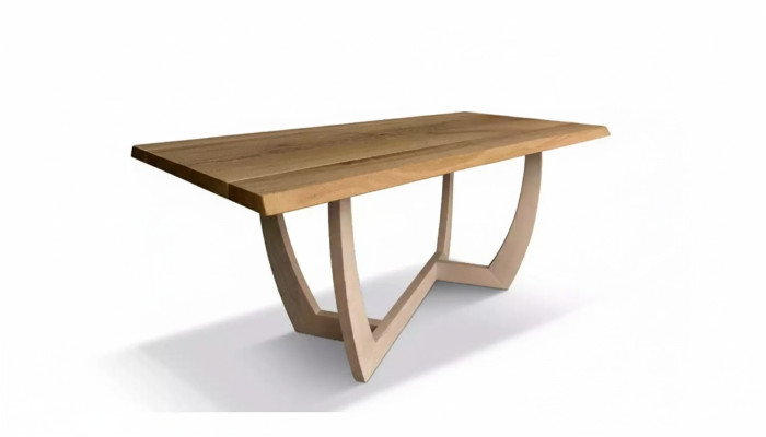 Comedor mesa de comedor 180 cm madera mesa de cocina mesa 90x180 marrón moderno