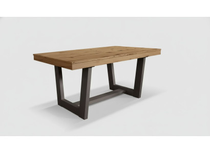 Mesa de comedor extensible de madera, mesa de comedor, mesa extensible 160/240 x 90 x 78 cm estilo moderno.