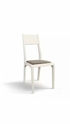 Silla de comedor silla de cocina silla de sala de estar con patas de madera.