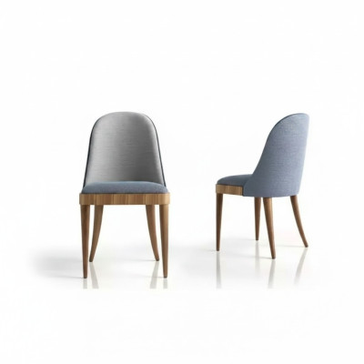 Silla Sillas de comedor Moderno Silla de cocina Sala de estar nueva azul