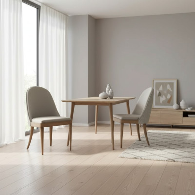 Sillas Sillas de comedor Sillas de estar Sillas de cocina Tapizado Textil Sillas